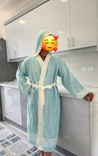 حوله تنپوش نخی دستبافت